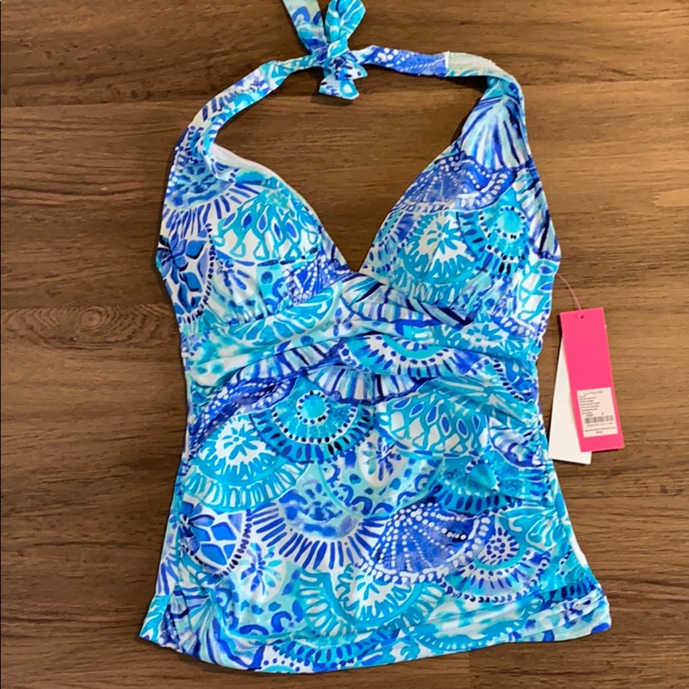 Lilly Pulitzer Bliss Tankini Top Size 6